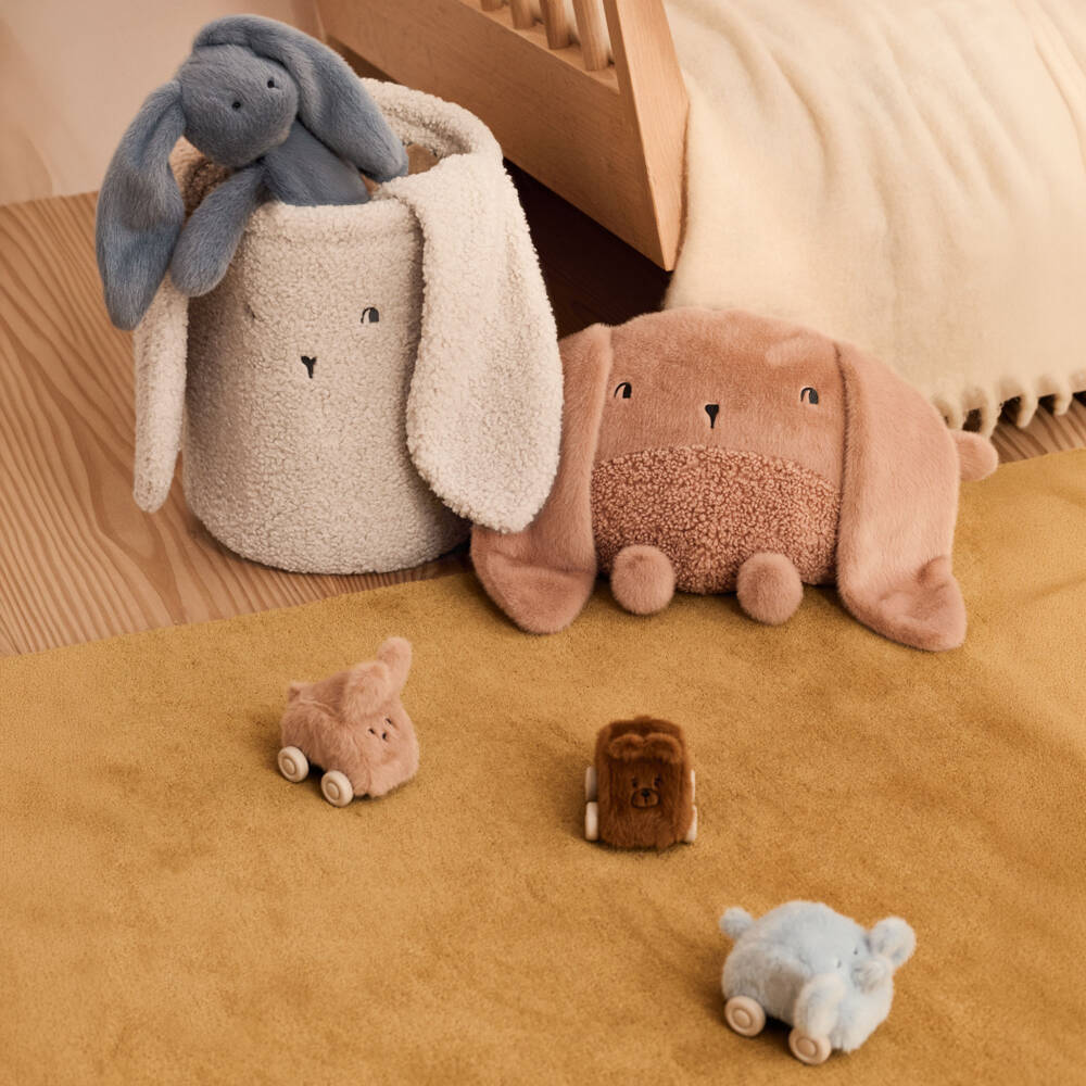 Liewood-Ansel Plush Car Play Set (3 Pack) | Childrensalon