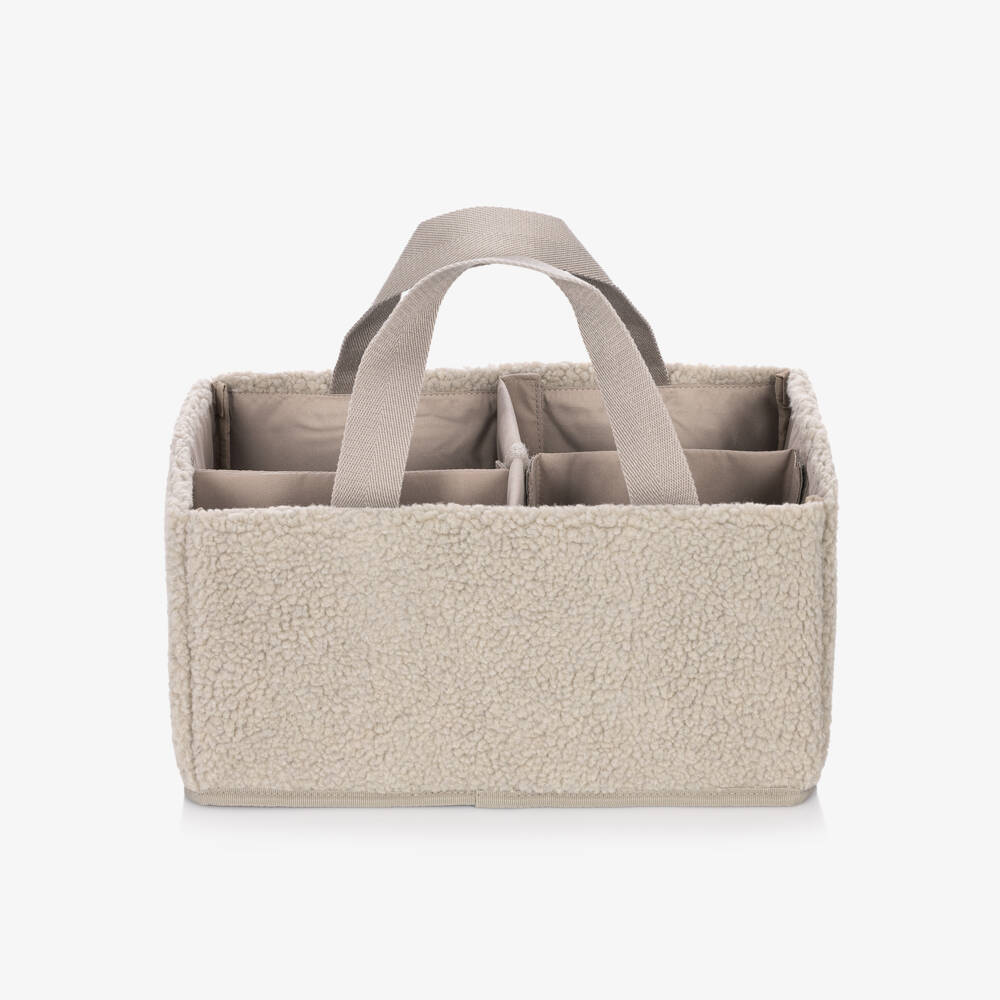 Liewood-Beige Baby Nursery Organiser Caddy (37cm) | Childrensalon
