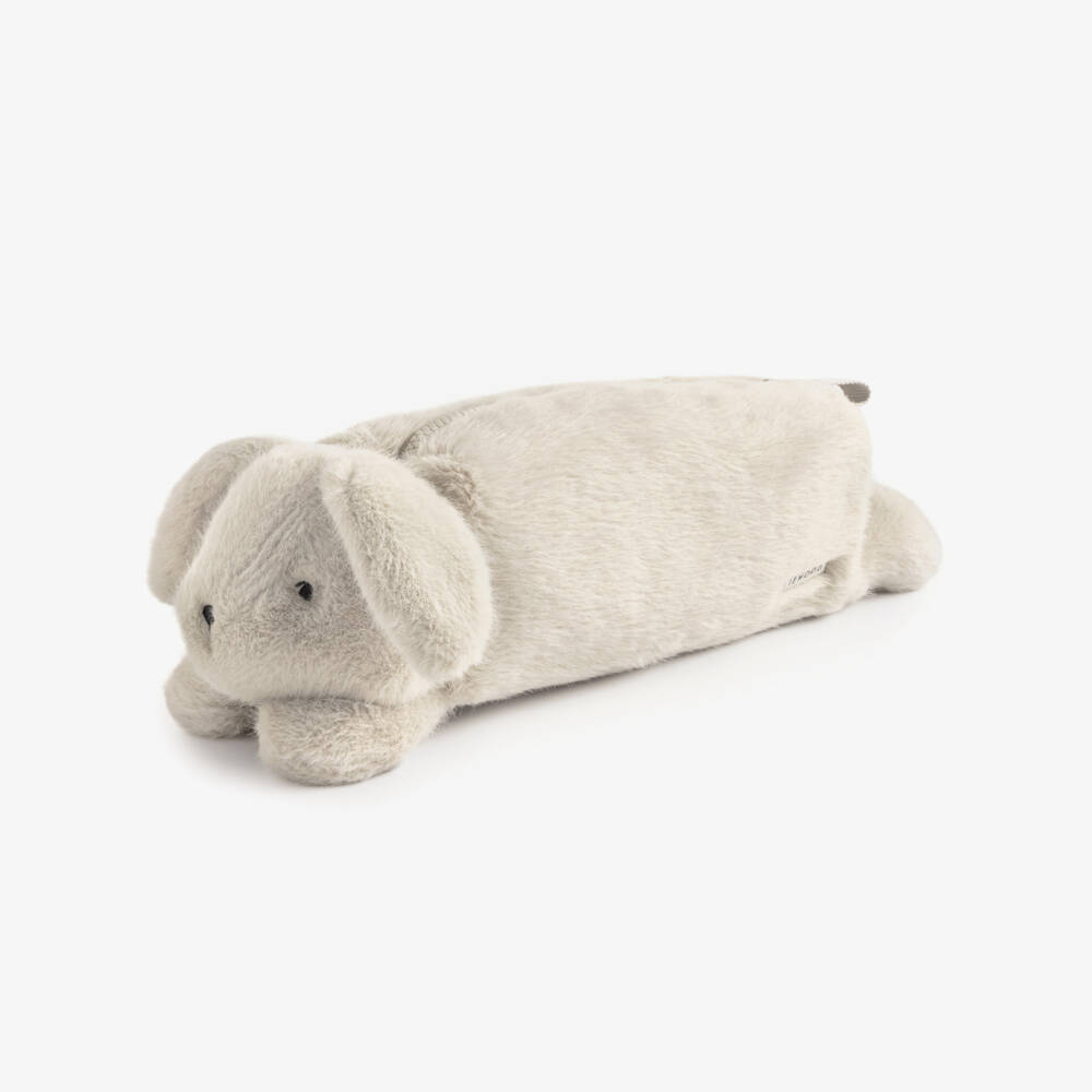 Liewood-Beige Bunny Plush Pencil Case (32cm) | Childrensalon