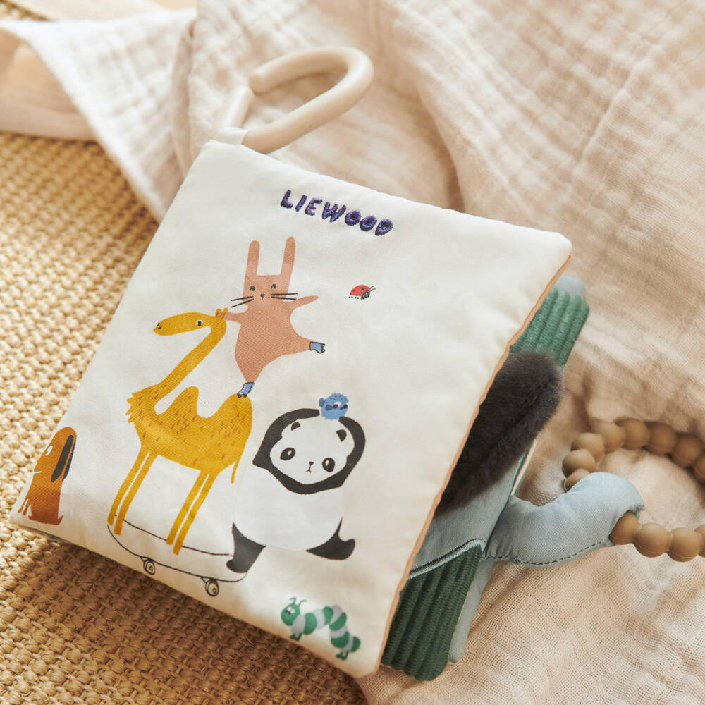 Liewood-كتاب قماش مبطن للأطفال الرضع (15 سم) | Childrensalon