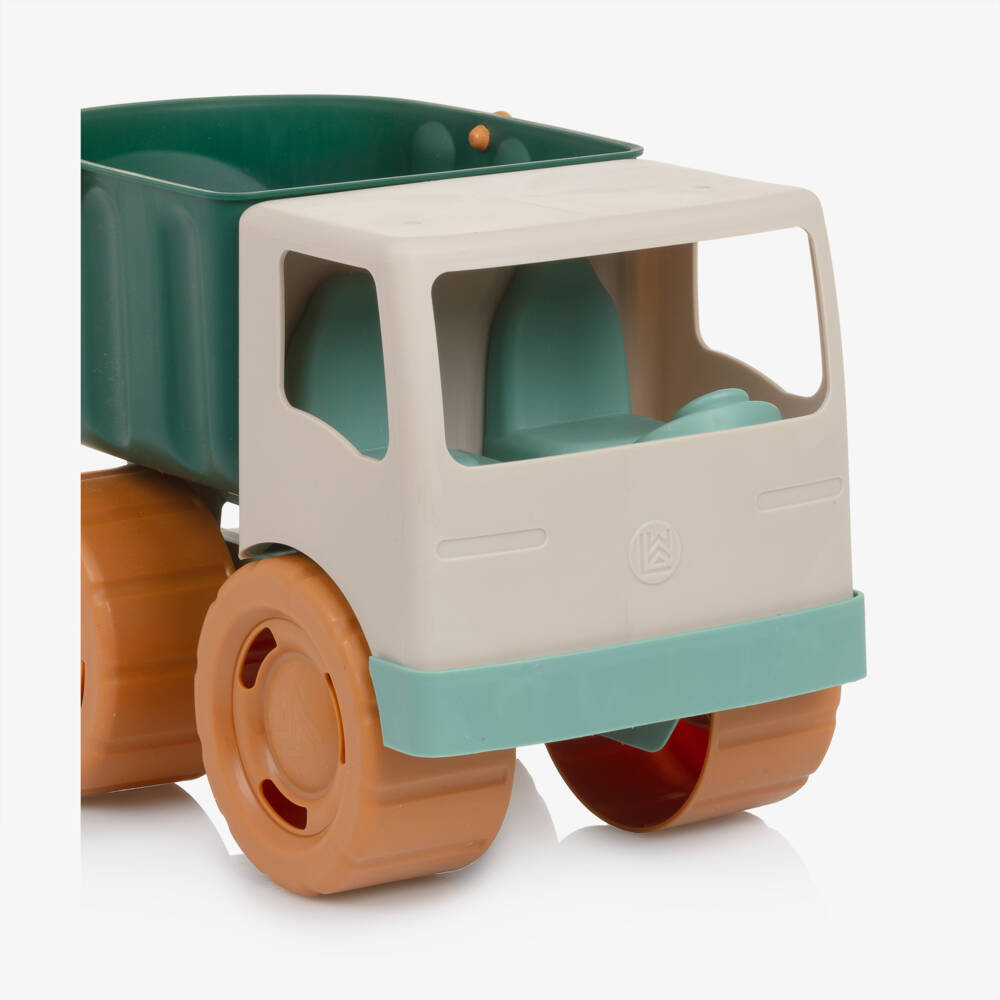 Liewood-Beige & Green Sand Truck (26cm) | Childrensalon