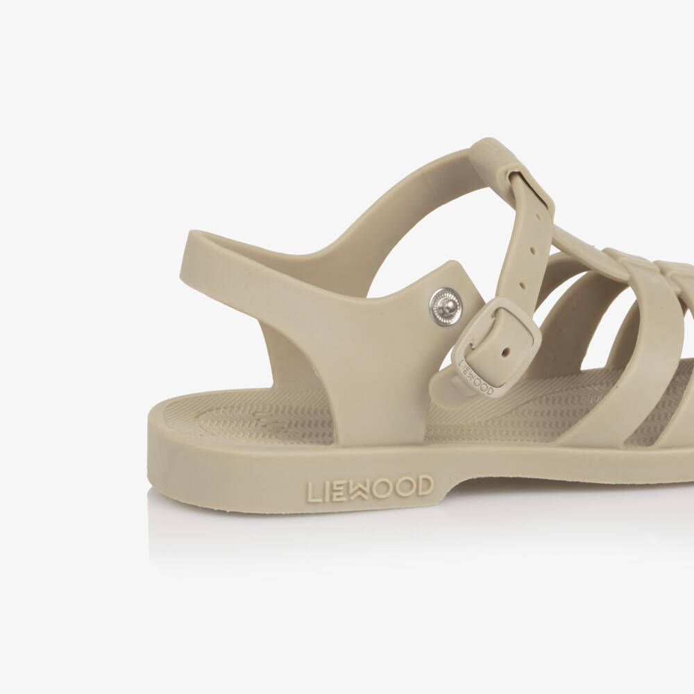 Liewood-Beige Jelly Sandals | Childrensalon