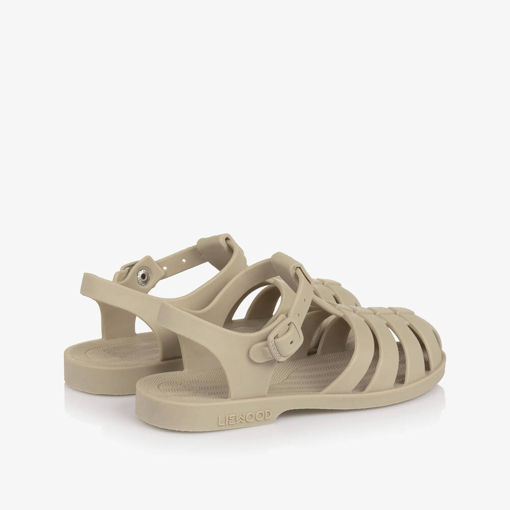 Liewood-Beige Jelly Sandals | Childrensalon