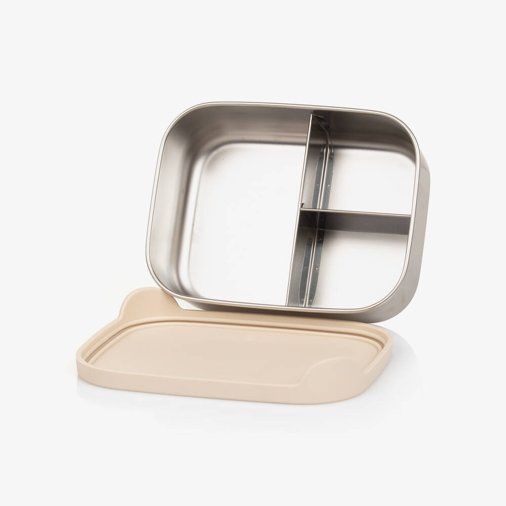 Liewood-Beige Peaches Print Lunch box (16cm) | Childrensalon