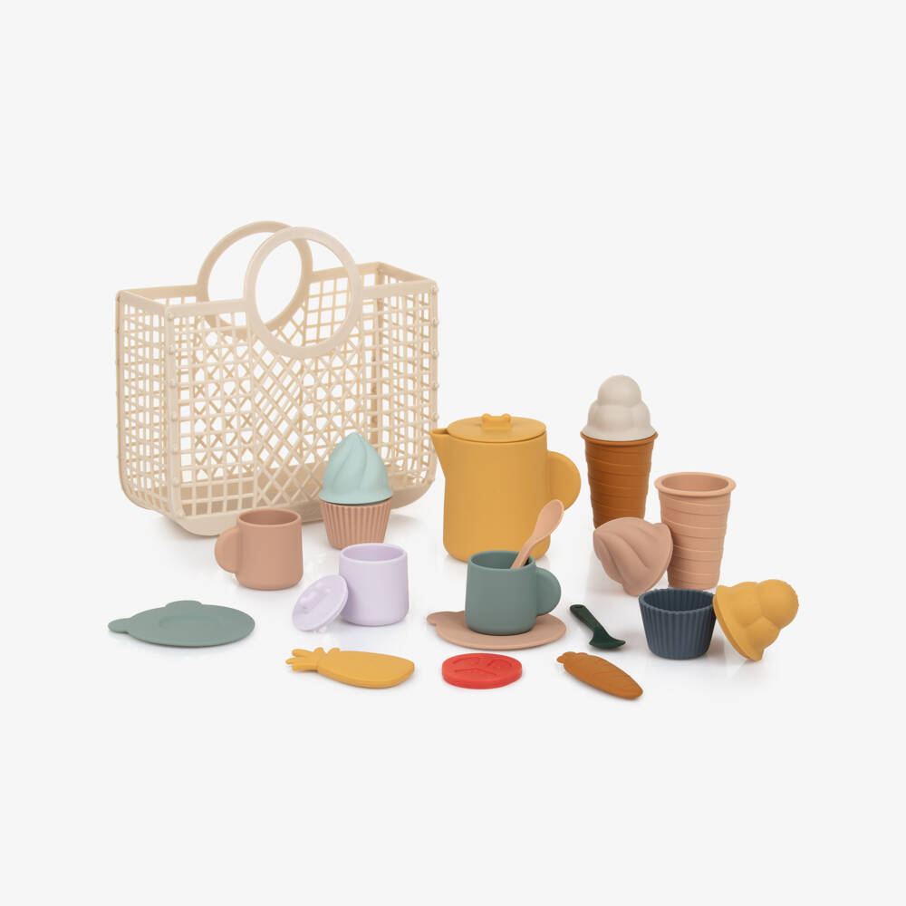 Liewood-طقم لعب نزهة لون بيج (23 سم) | Childrensalon