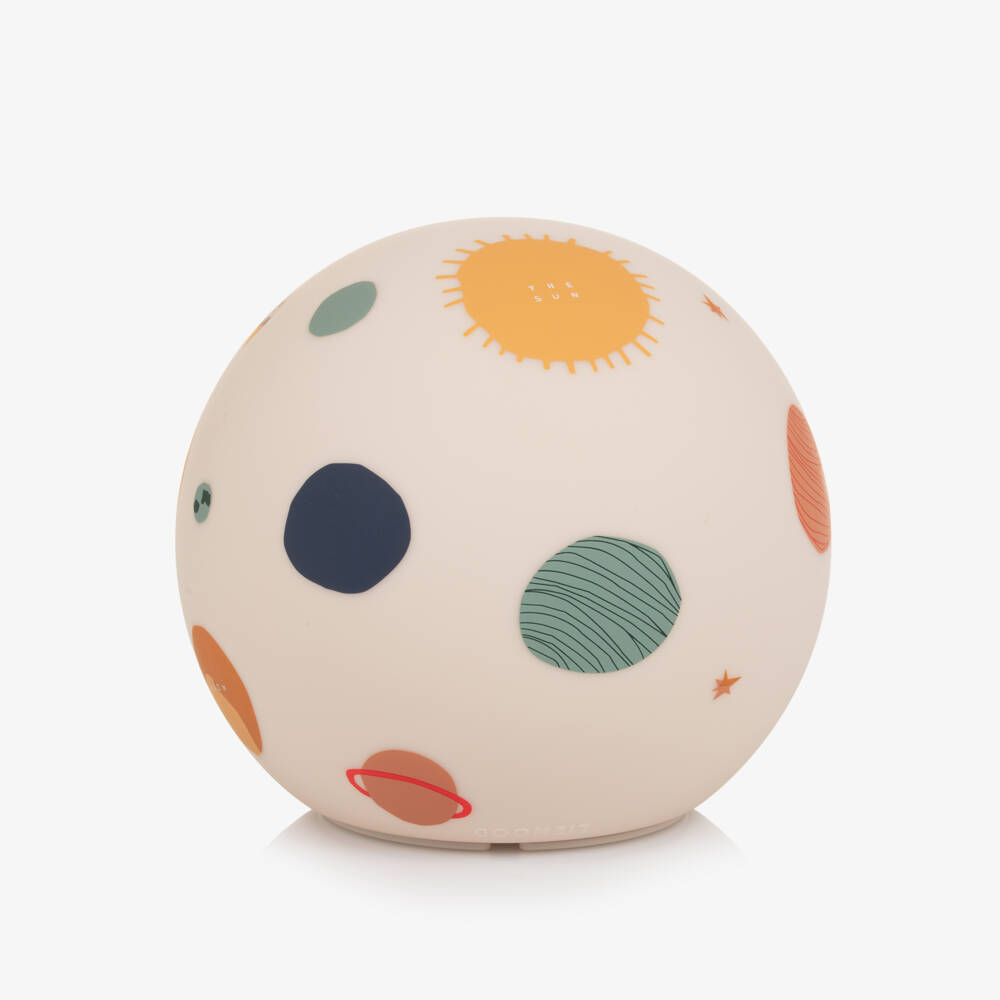 Liewood-Beige Planet Print Night Light (14cm) | Childrensalon