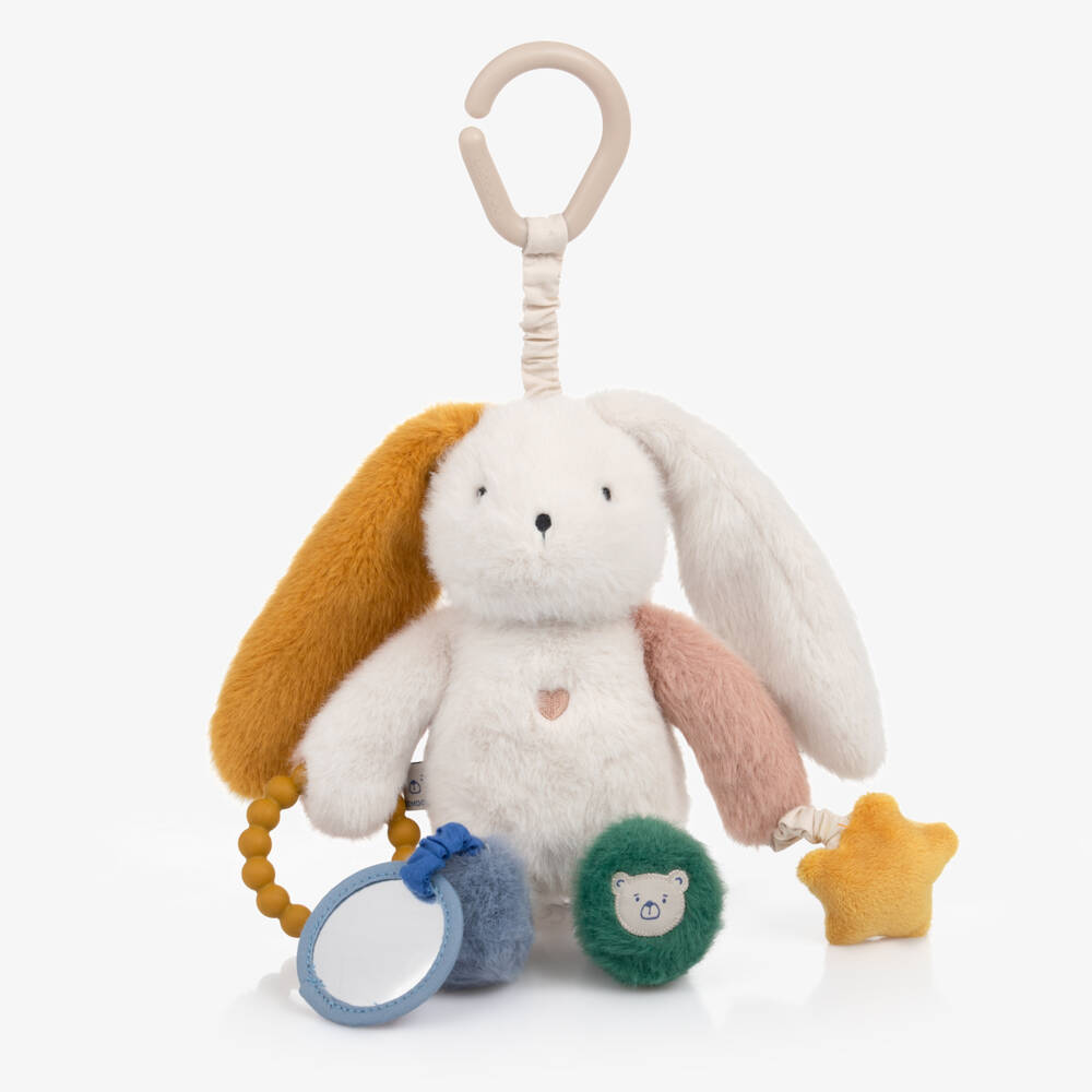 Liewood-Beige Rabbit Soft Activity Toy for Baby (27cm) | Childrensalon