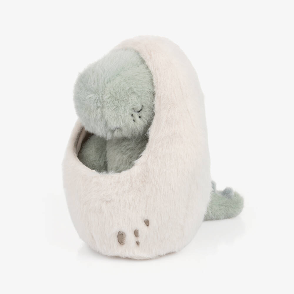 Liewood-Blue Dino in An Egg Soft Toy (18cm) | Childrensalon