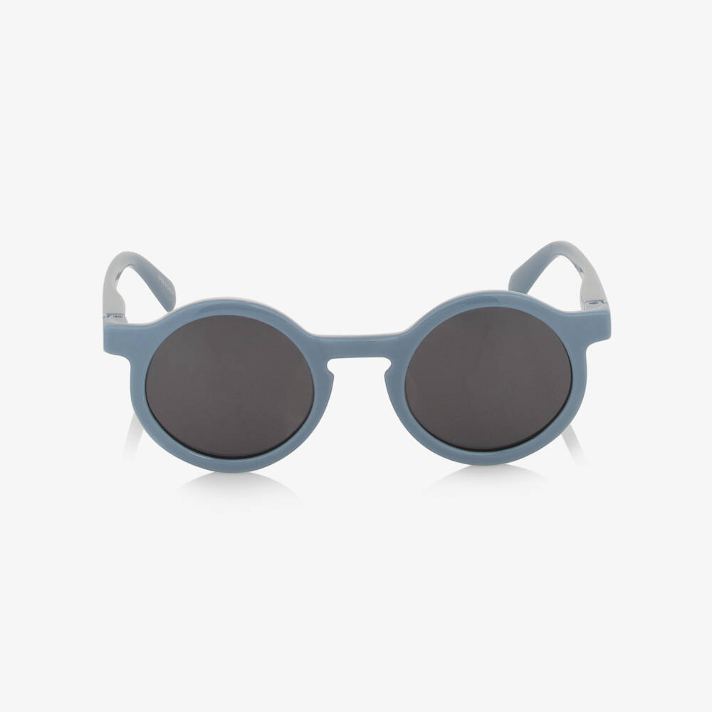 Liewood-Blue Round Sunglasses | Childrensalon