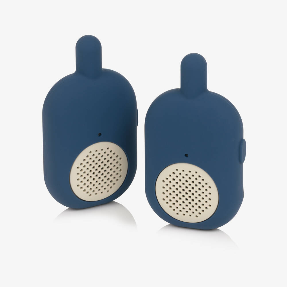 Liewood-Blue Silicone Walkie Talkie Set (12cm) | Childrensalon