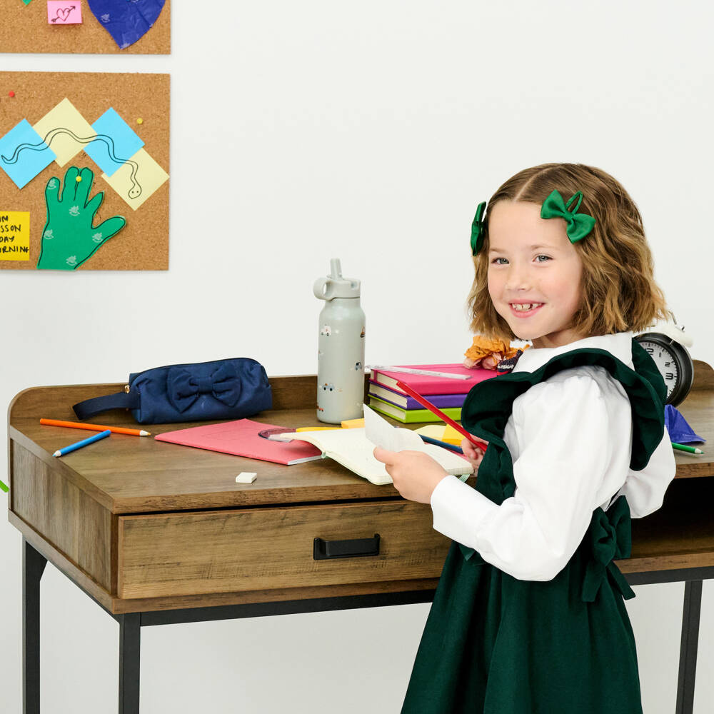 Liewood-Blue Vehicles Water Bottle (19cm) | Childrensalon