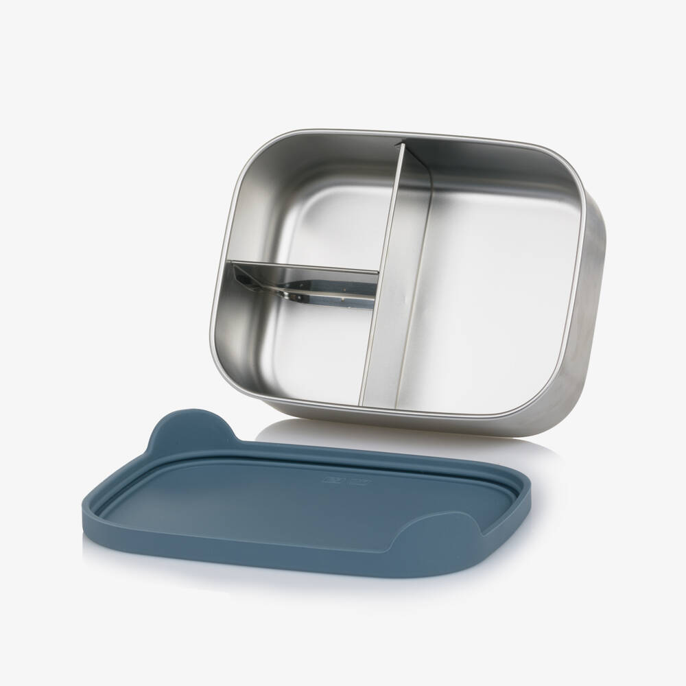 Liewood-Boys Blue Arctic Animal Print Lunchbox (17cm) | Childrensalon