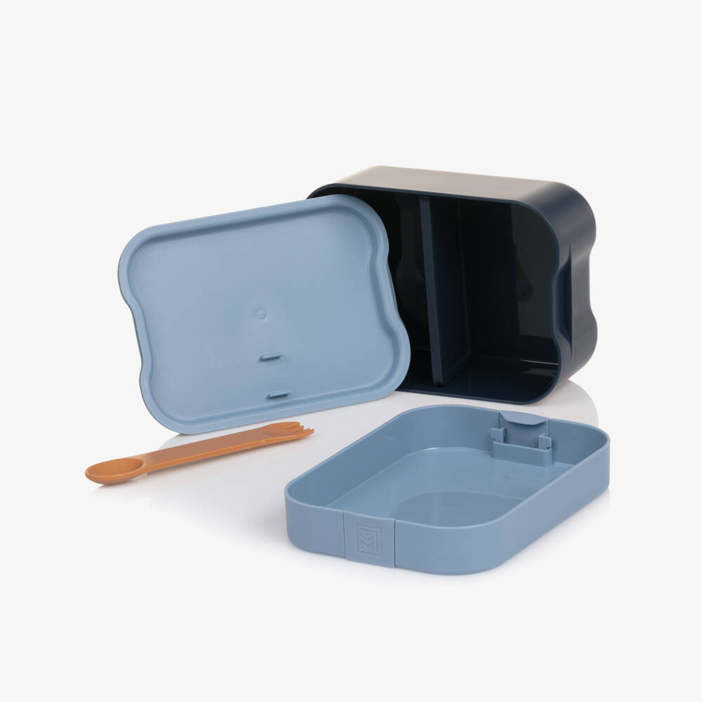 Liewood-Boys Blue Lunchbox with Tiger Motif (19cm) | Childrensalon