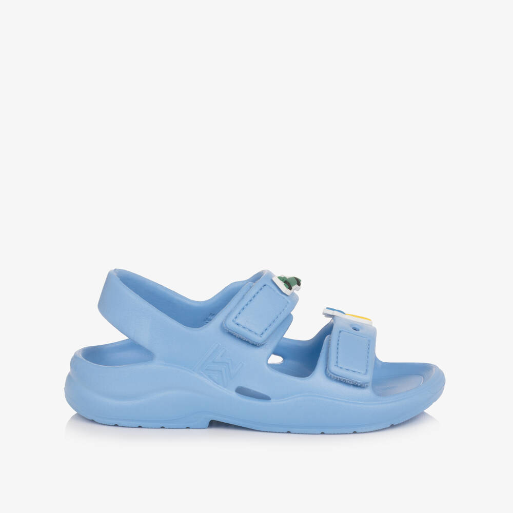 Liewood-Boys Bright Blue Sandals with Charms | Childrensalon