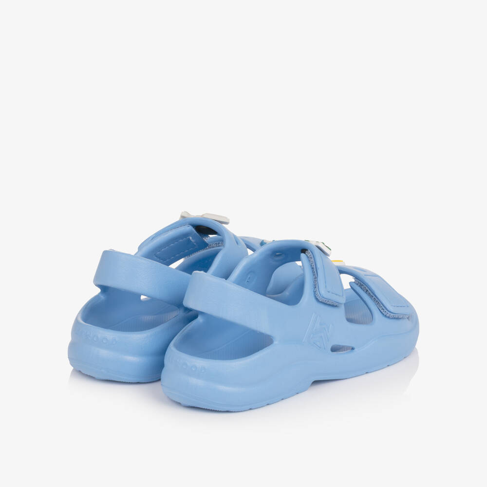 Liewood-Boys Bright Blue Sandals with Charms | Childrensalon