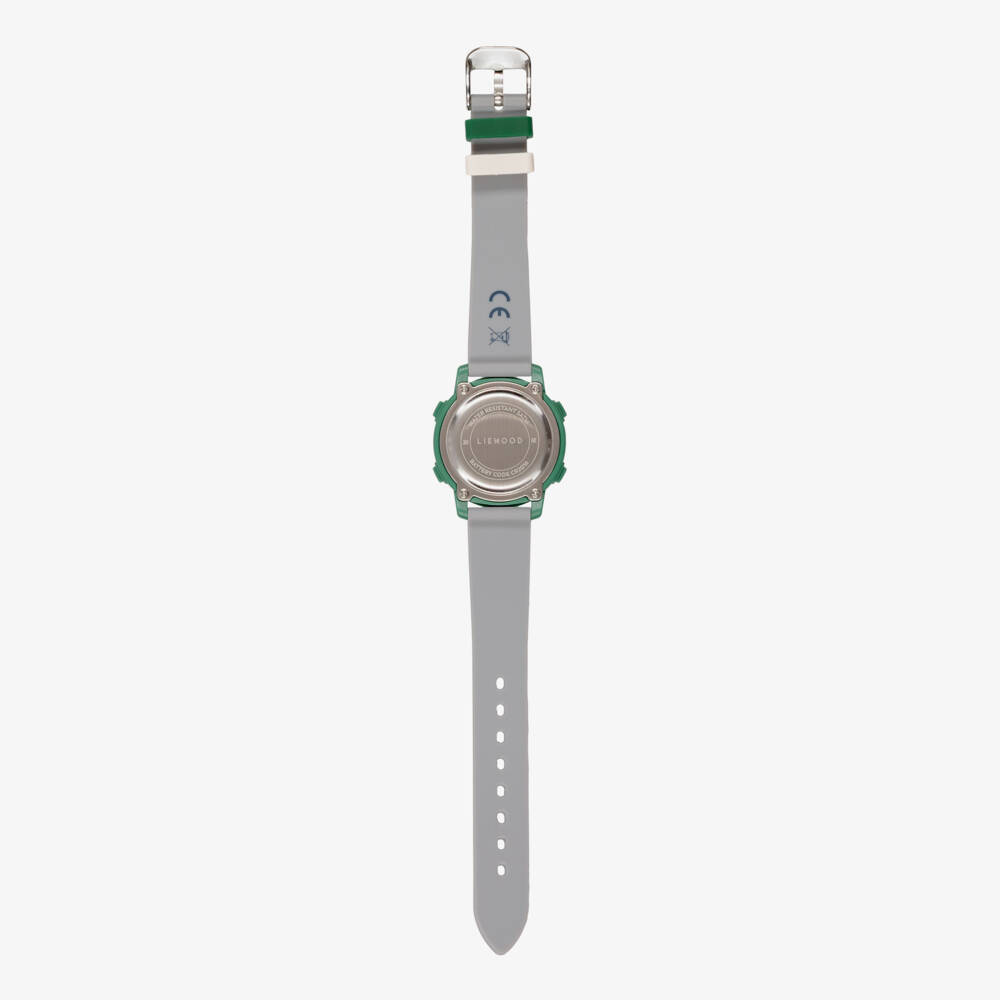 Liewood-Boys Grey Digital Sussi Wrist Watch | Childrensalon