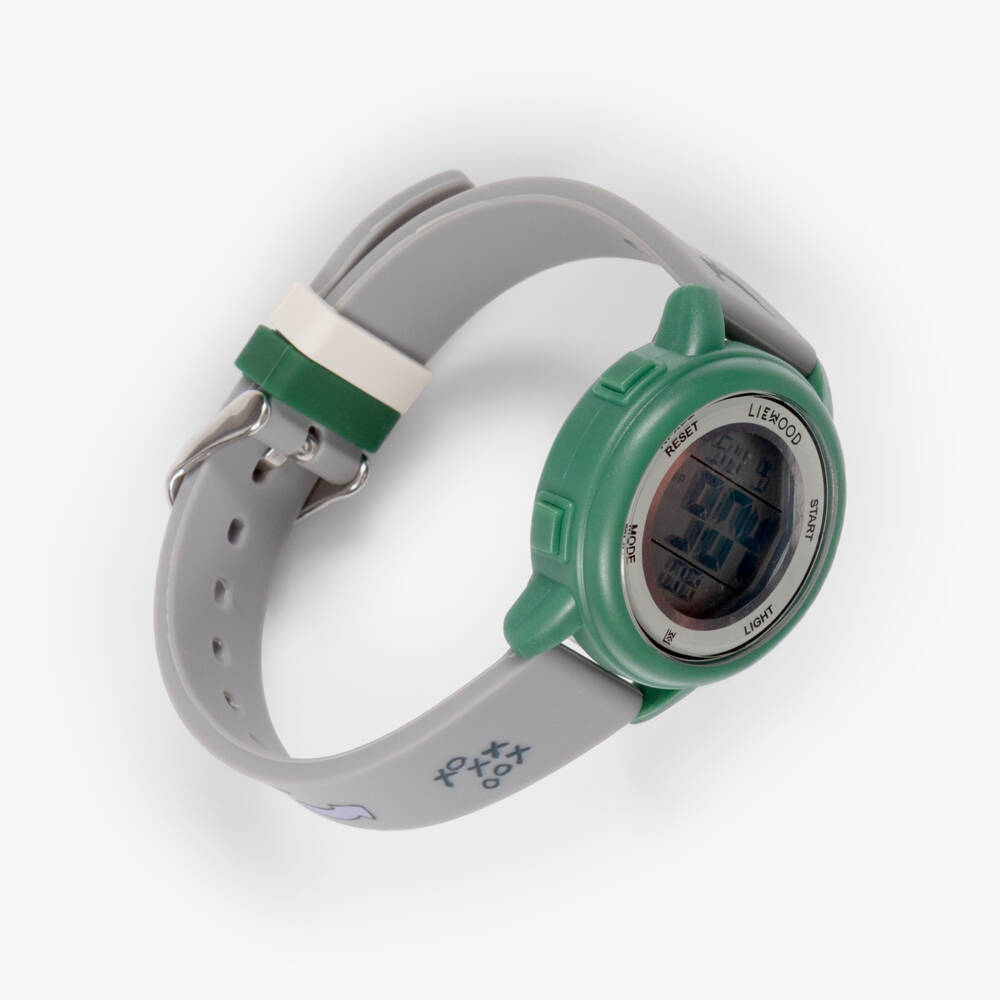 Liewood-Boys Grey Digital Sussi Wrist Watch | Childrensalon