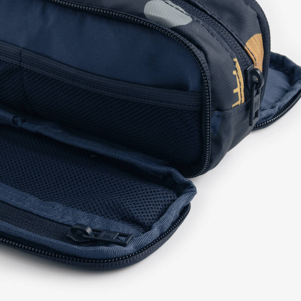 Liewood-Boys Navy Blue Planet Print Pencil Case (21cm) | Childrensalon
