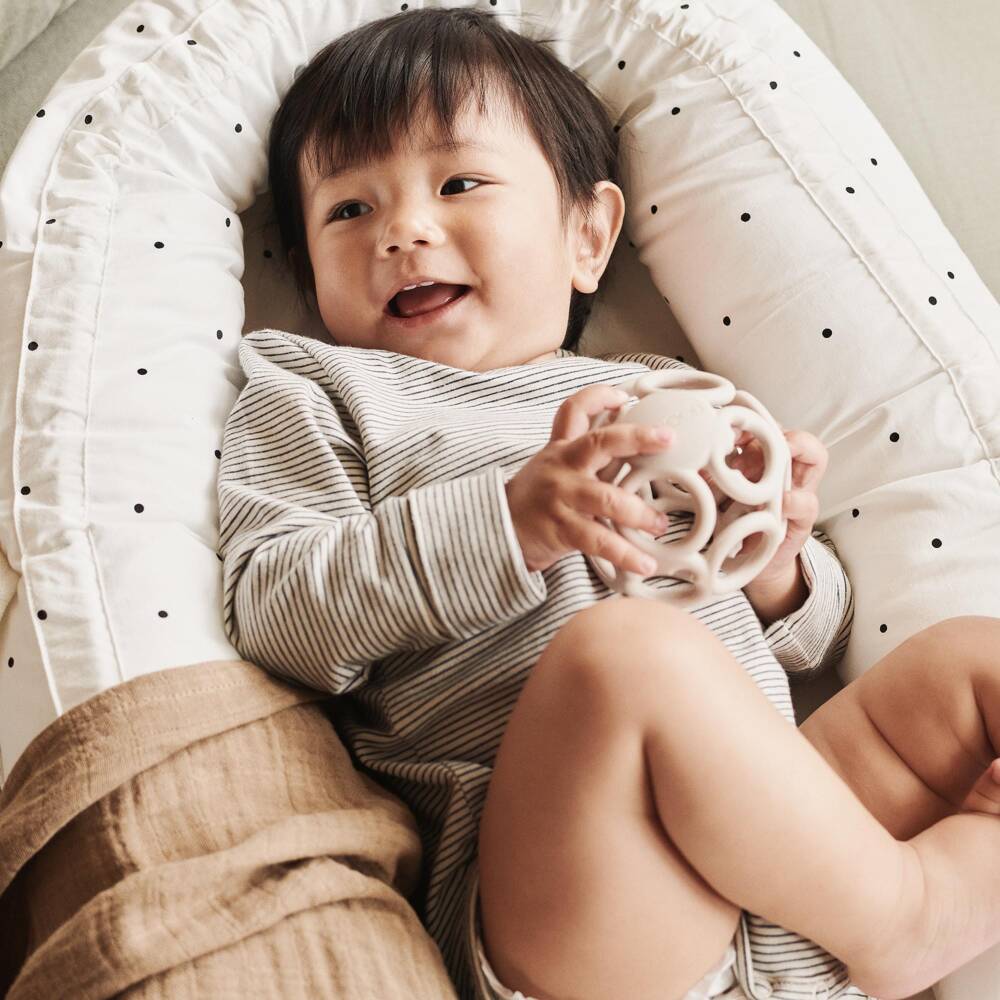 Liewood-Brown & Beige Cotton Muslins (3 Pack) | Childrensalon