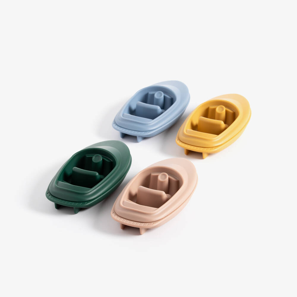 Liewood-Corin Boats Beach & Bath Toy (4 pack) | Childrensalon