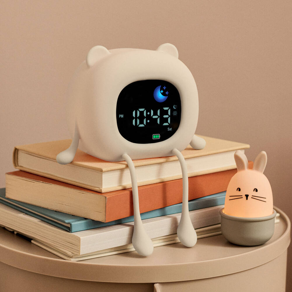 Liewood-Dani Sleeptrainer Clock & Nightlight (11cm) | Childrensalon