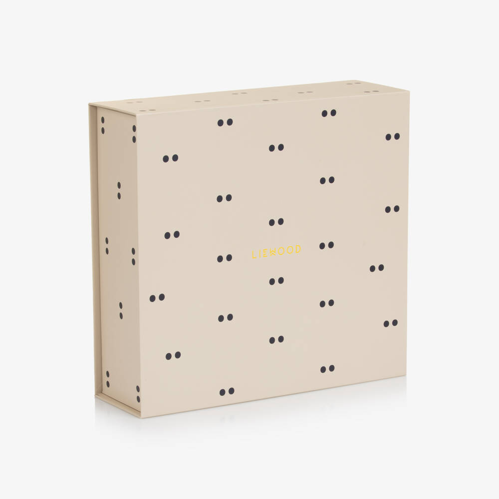 Liewood-Dove Blue Silicone Mealtime Set (5 Pieces) | Childrensalon