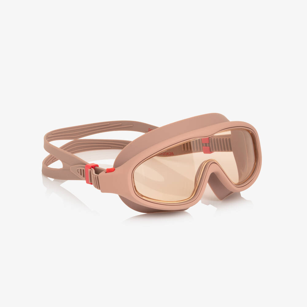 Liewood-Dusty Pink Silicone Swimming Goggles | Childrensalon