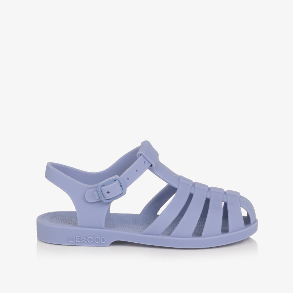 Liewood-Girls Lavender Purple Jelly Sandals | Childrensalon