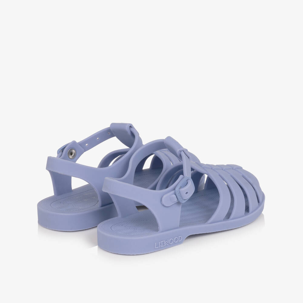 Liewood-Girls Lavender Purple Jelly Sandals | Childrensalon