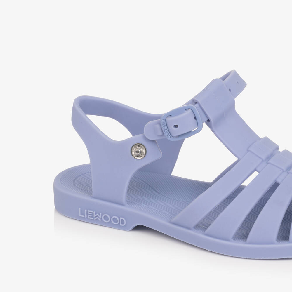 Liewood-Girls Lavender Purple Jelly Sandals | Childrensalon
