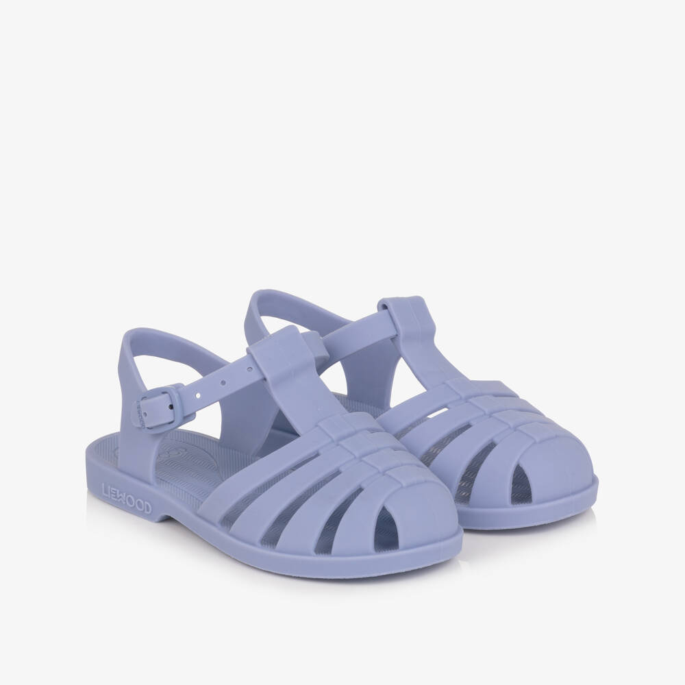 Liewood-Girls Lavender Purple Jelly Sandals | Childrensalon