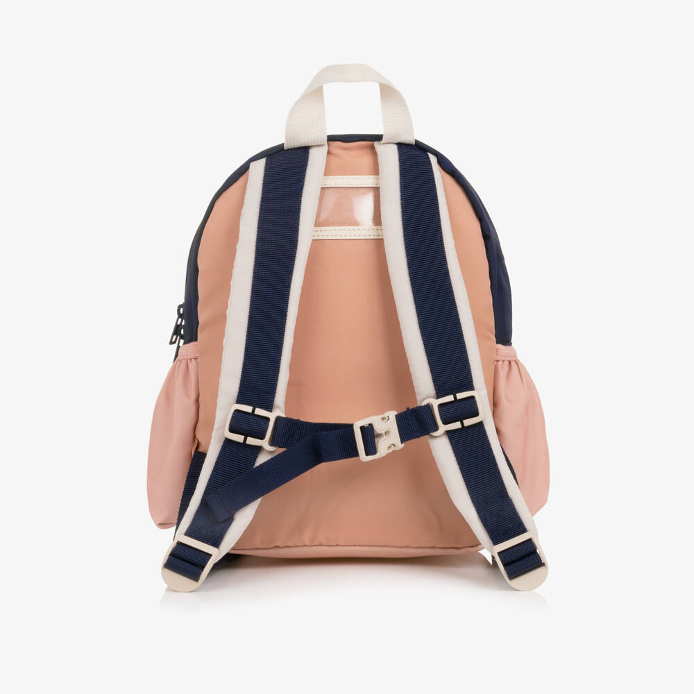 Liewood-Girls Pink Cat Mini Backpack (27cm) | Childrensalon