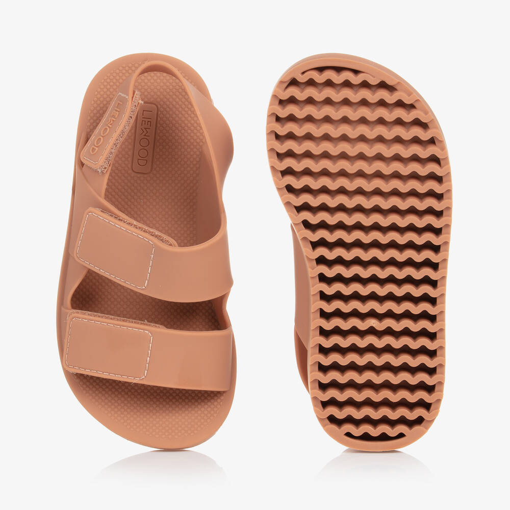 Liewood-Girls Pink Jelly Sandals | Childrensalon