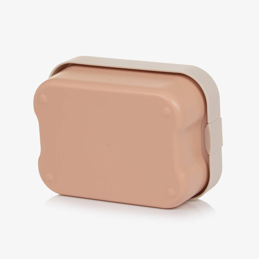 Liewood-Girls Pink Lunchbox with Cherry Motif (19cm) | Childrensalon