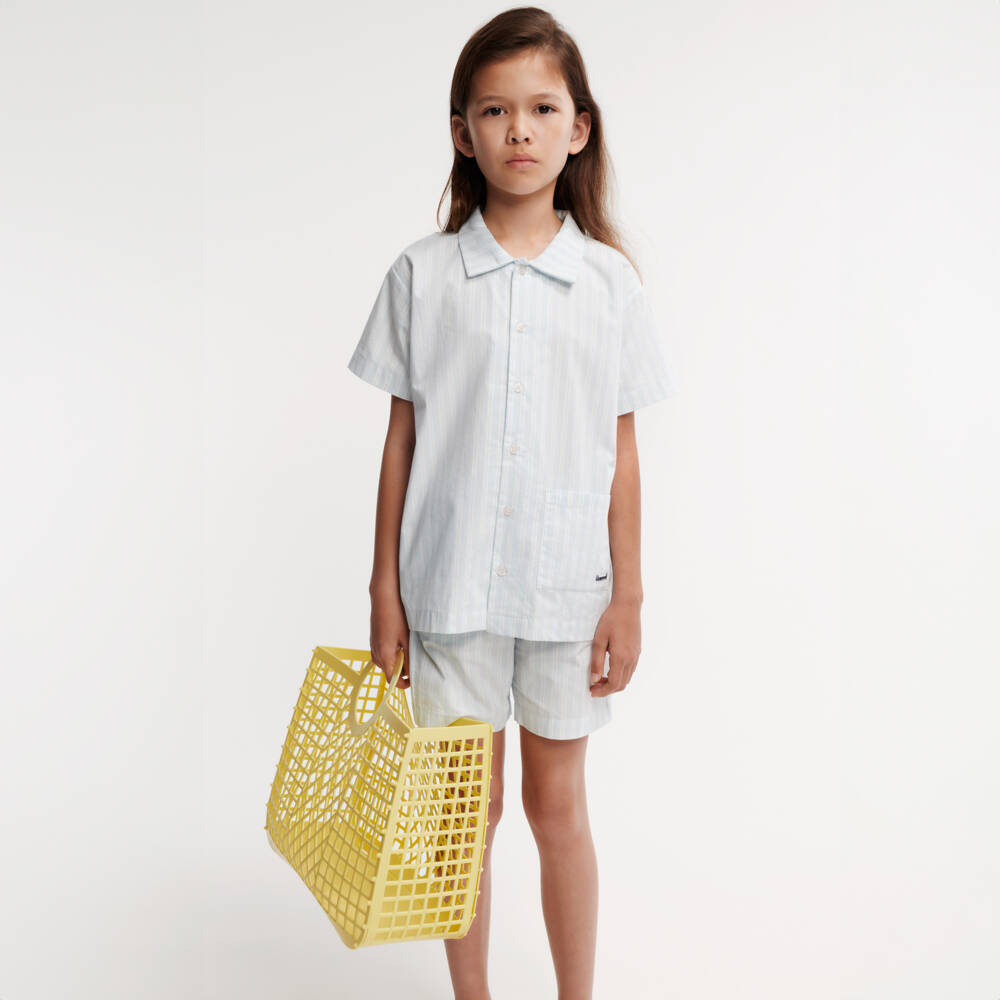 Liewood-حقيبة سلة لون أصفر للبنات (23 سم) | Childrensalon