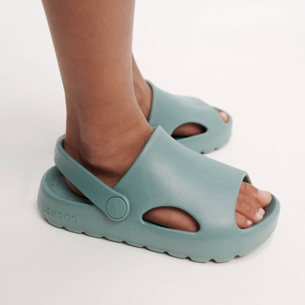 Liewood-Green Clog Sandals | Childrensalon