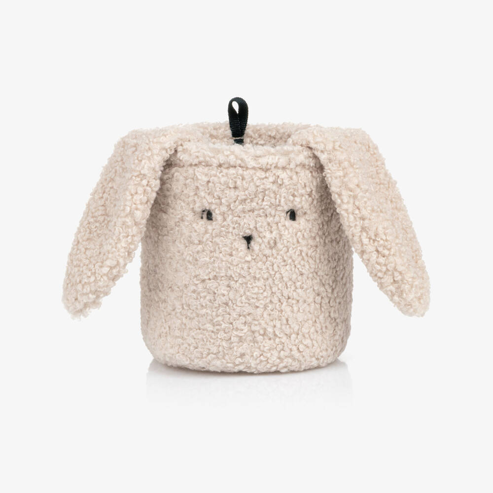 Liewood-Ib Pile Rabbit Mini Basket (18cm) | Childrensalon