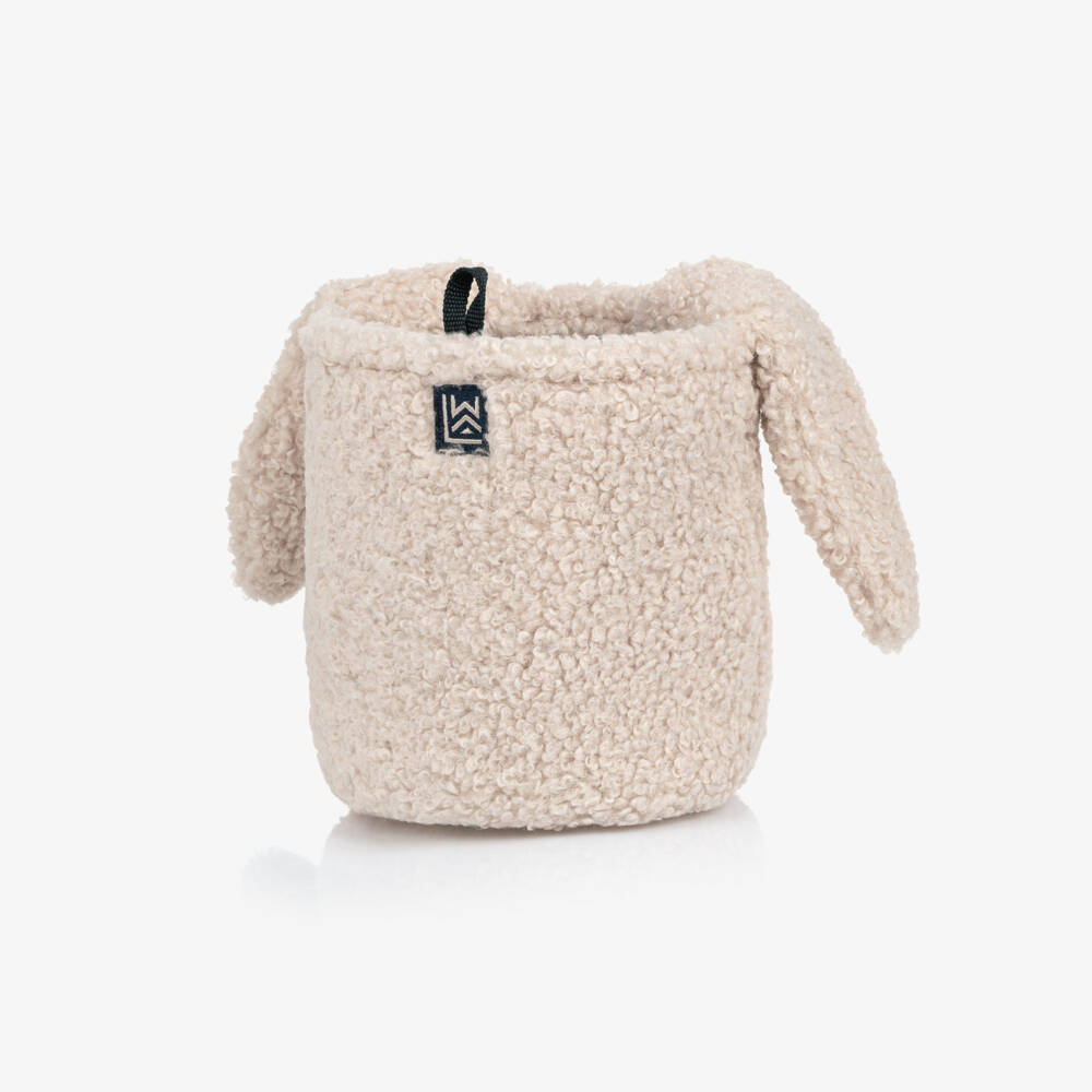 Liewood-Ib Pile Rabbit Mini Basket (18cm) | Childrensalon