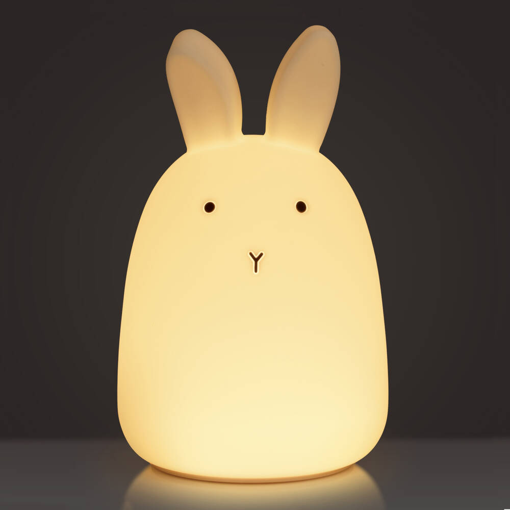 Liewood-Ivory Bunny Night Light (18cm) | Childrensalon