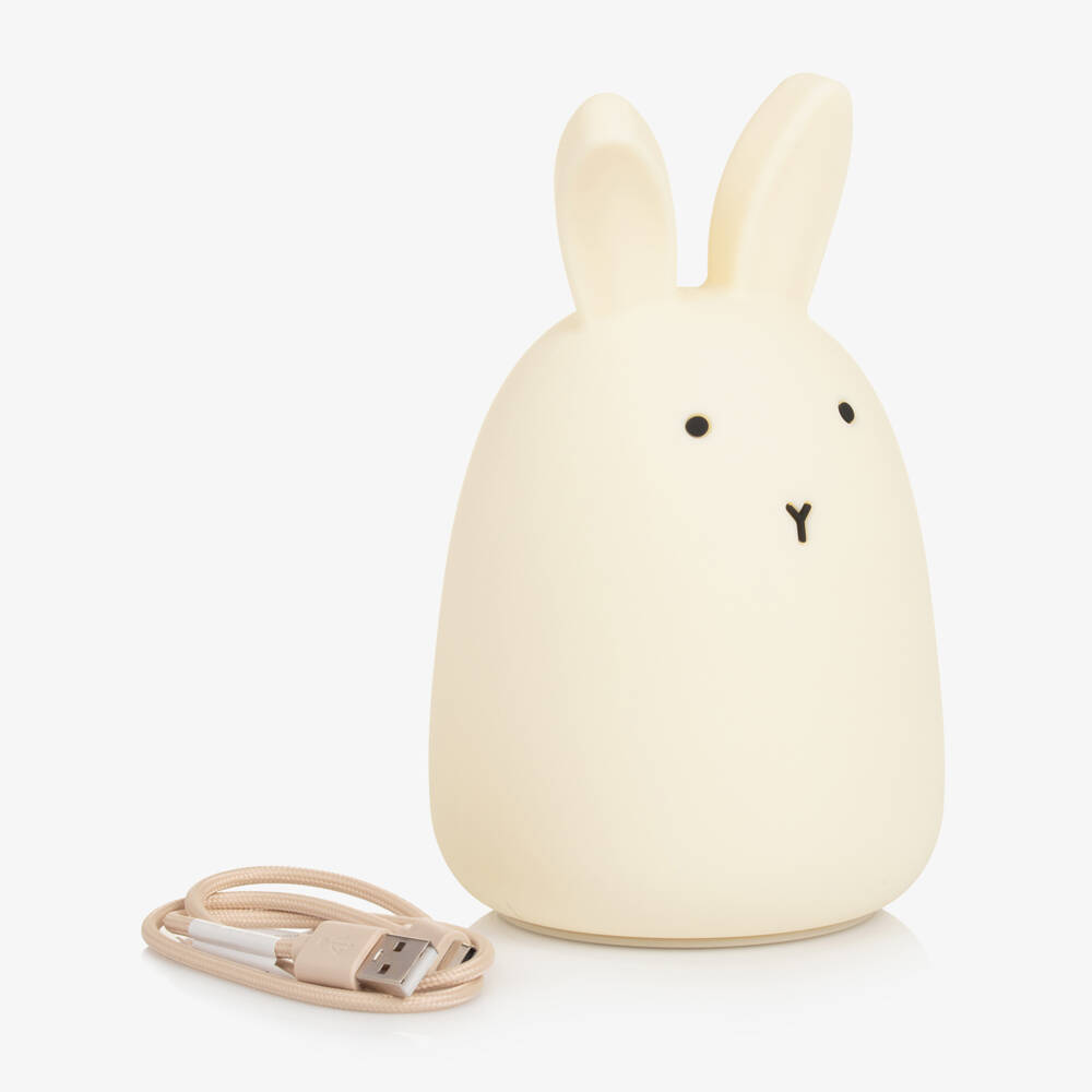 Liewood-Ivory Bunny Night Light (18cm) | Childrensalon