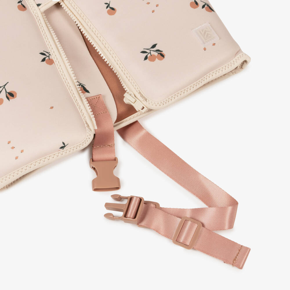 Liewood-سترة سباحة بطبعة خوخ لون عاجي للمولودات | Childrensalon