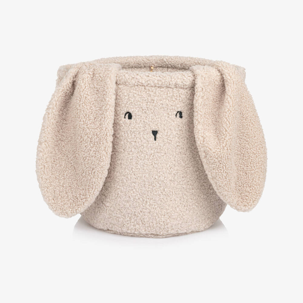 Liewood-Large Morley Pile Rabbit Basket (38cm) | Childrensalon