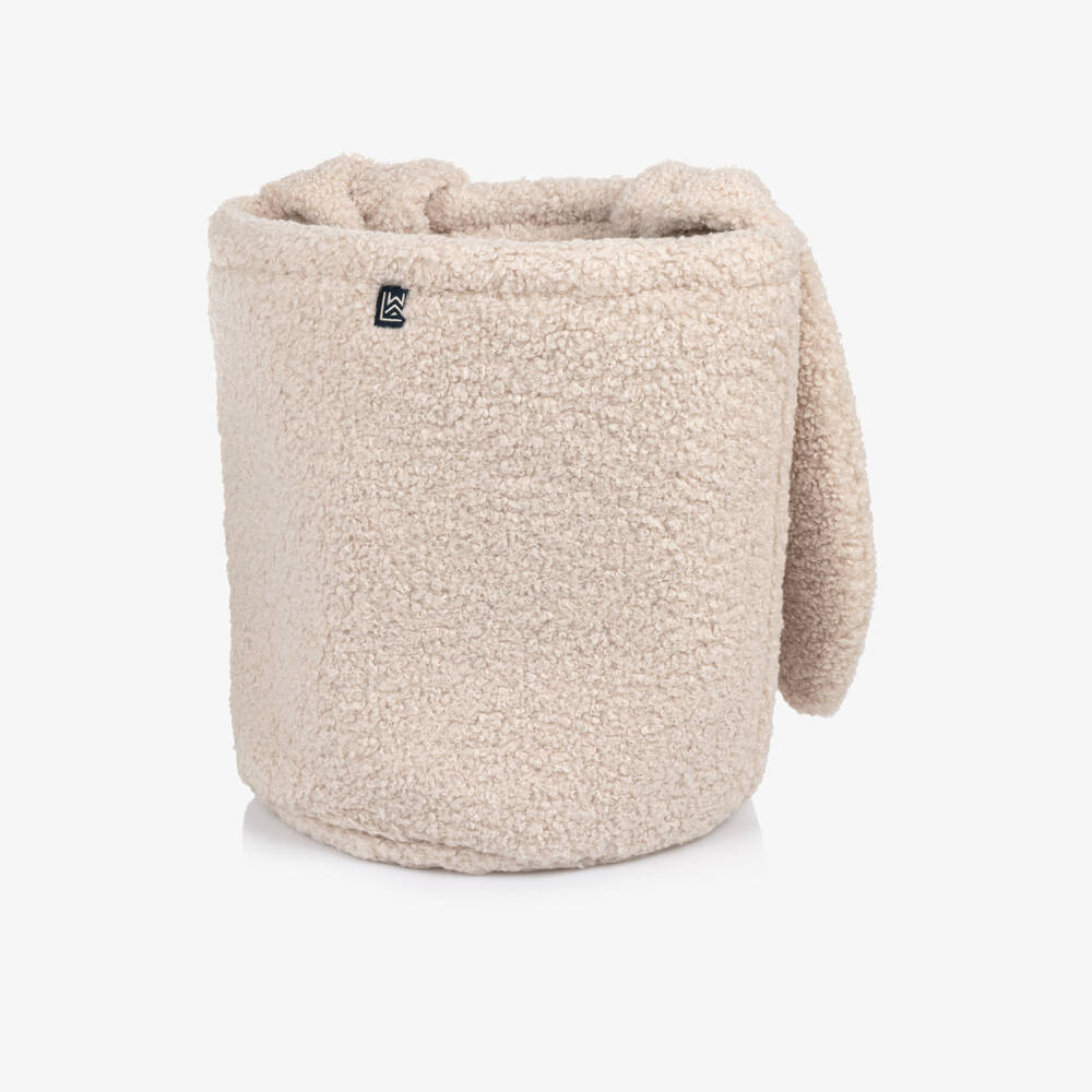 Liewood-Large Morley Pile Rabbit Basket (38cm) | Childrensalon