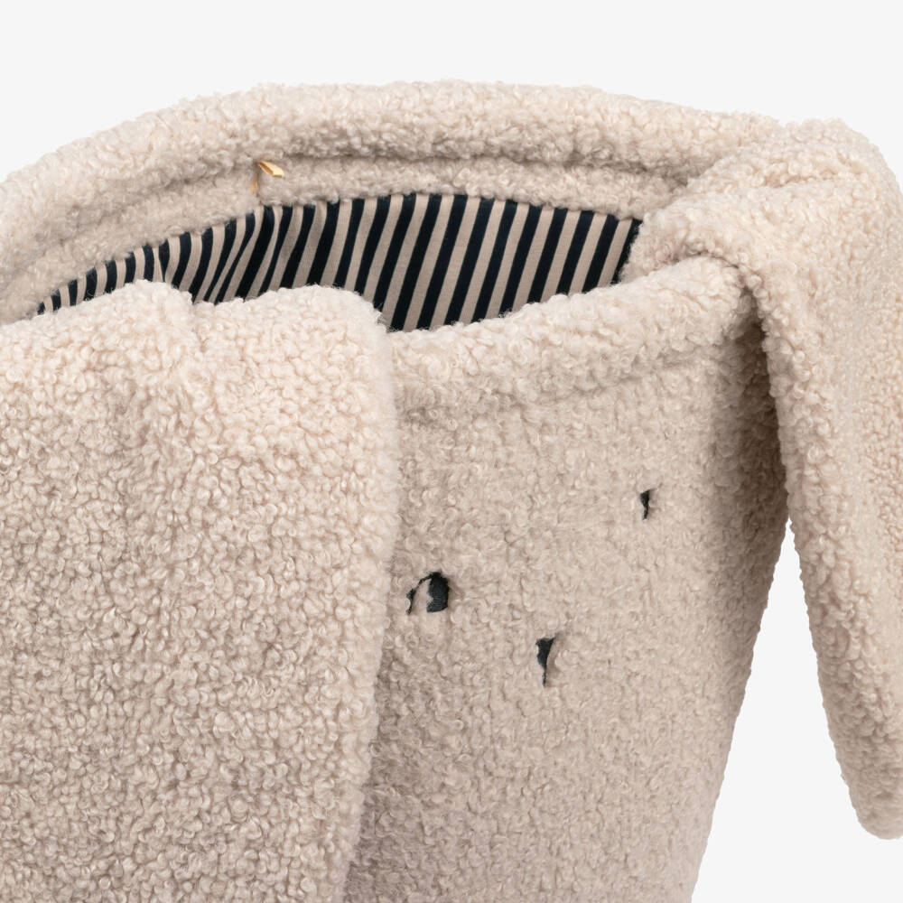 Liewood-Large Morley Pile Rabbit Basket (38cm) | Childrensalon
