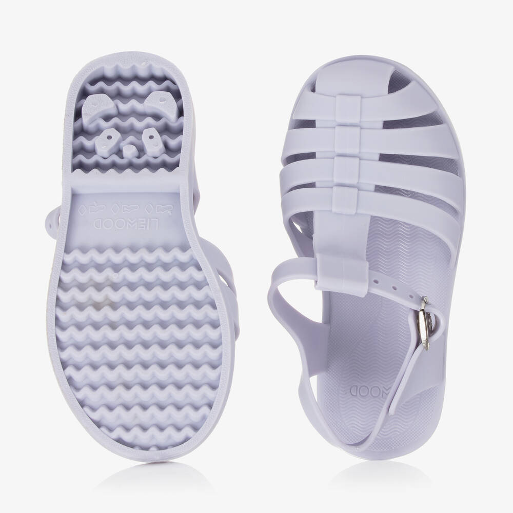Liewood-Lilac Jelly Sandals | Childrensalon