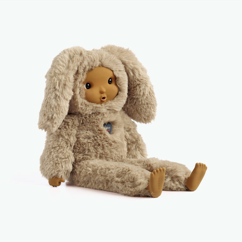 Liewood-Misa Ryo Plush Doll in Oat Beige (41cm) | Childrensalon