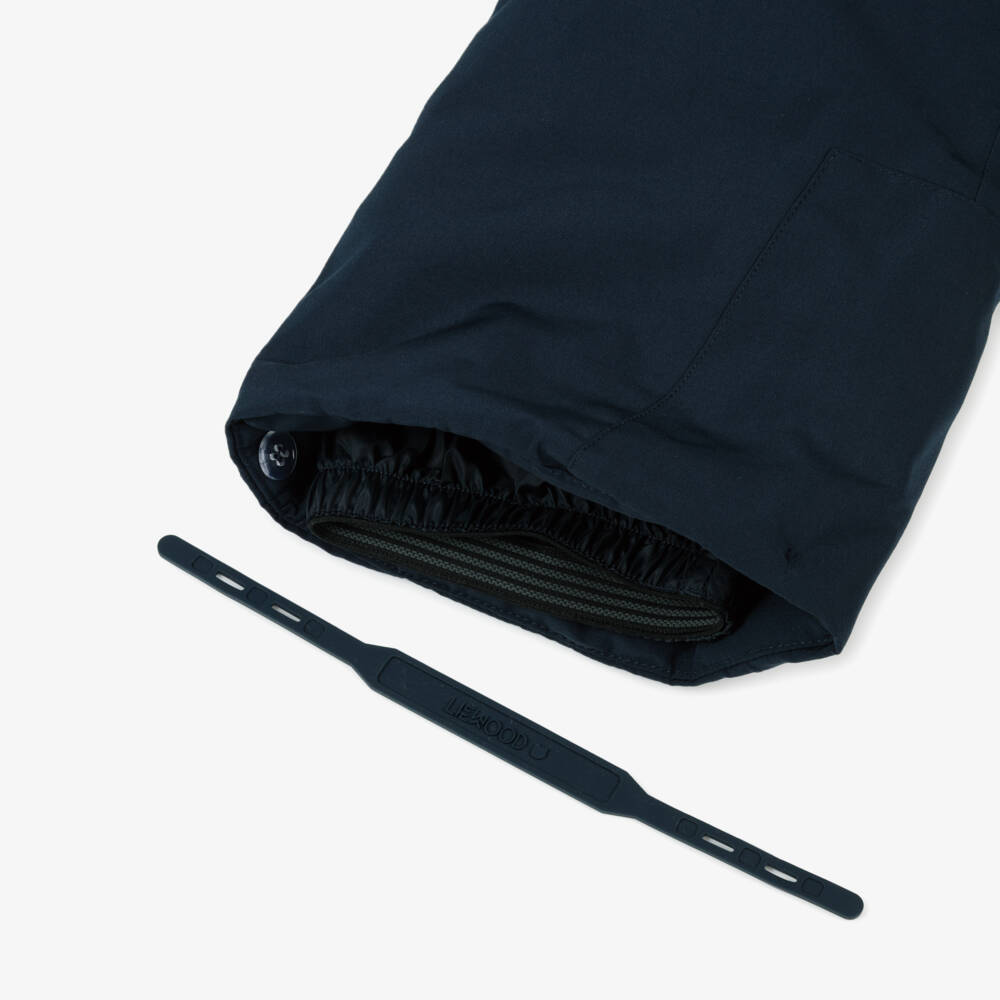Liewood-Navy Blue Waterproof Technical Ski Trousers | Childrensalon