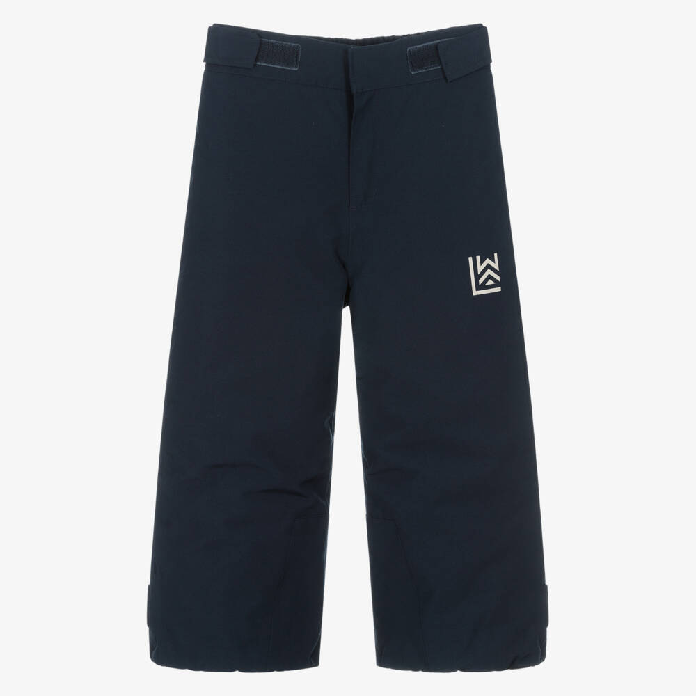Liewood-Navy Blue Waterproof Technical Ski Trousers | Childrensalon