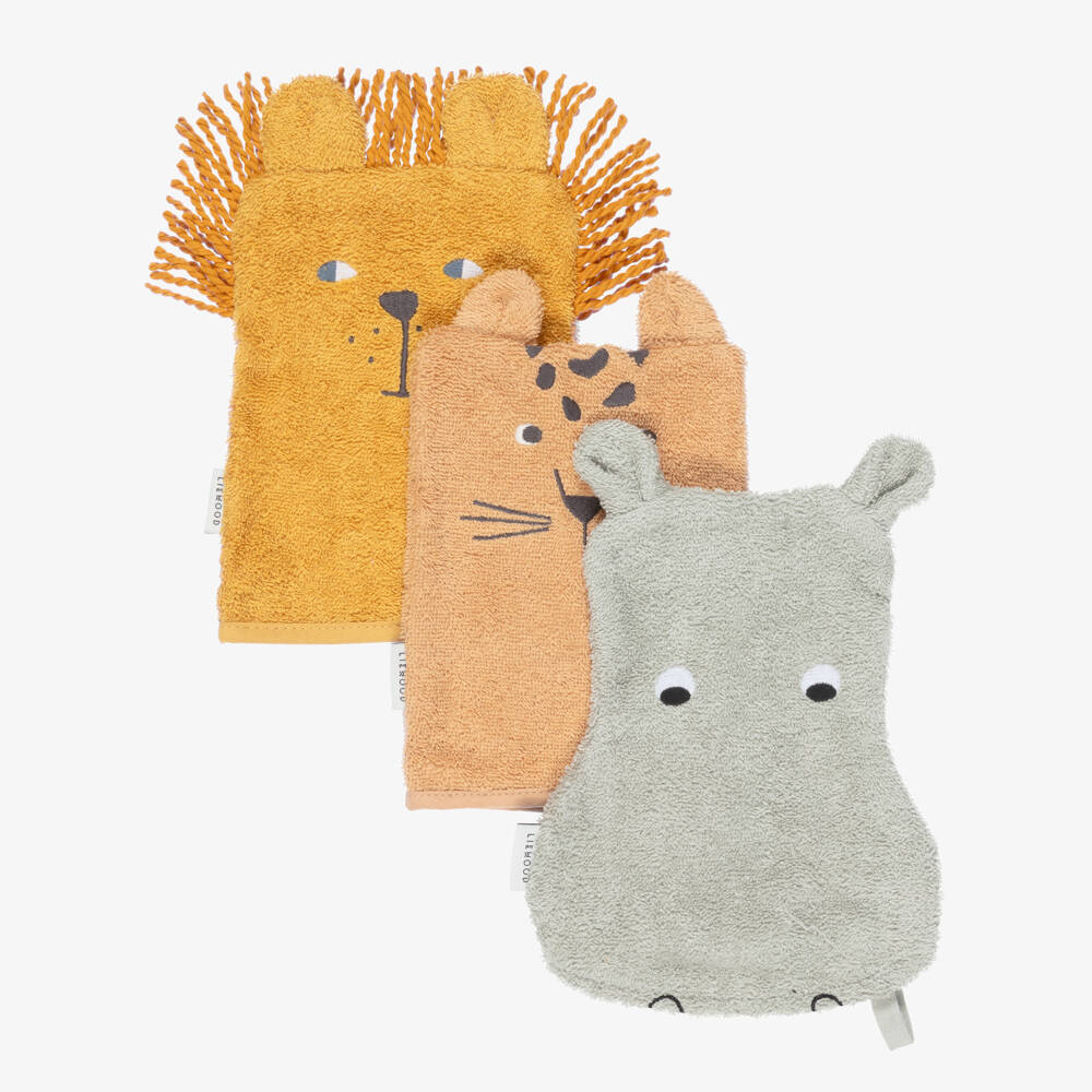 Liewood-Мочалки из органического хлопка (3 шт.) | Childrensalon