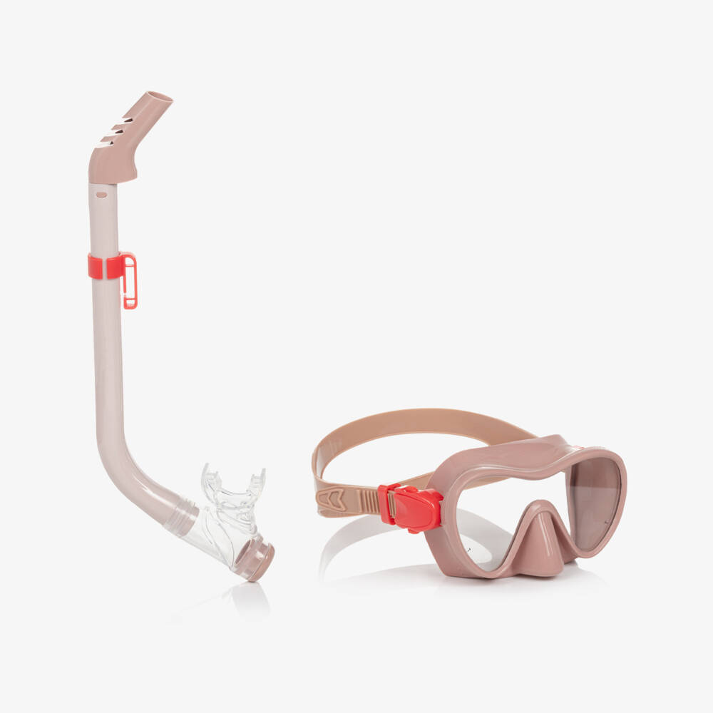 Liewood-Pink Mask & Snorkel Set | Childrensalon